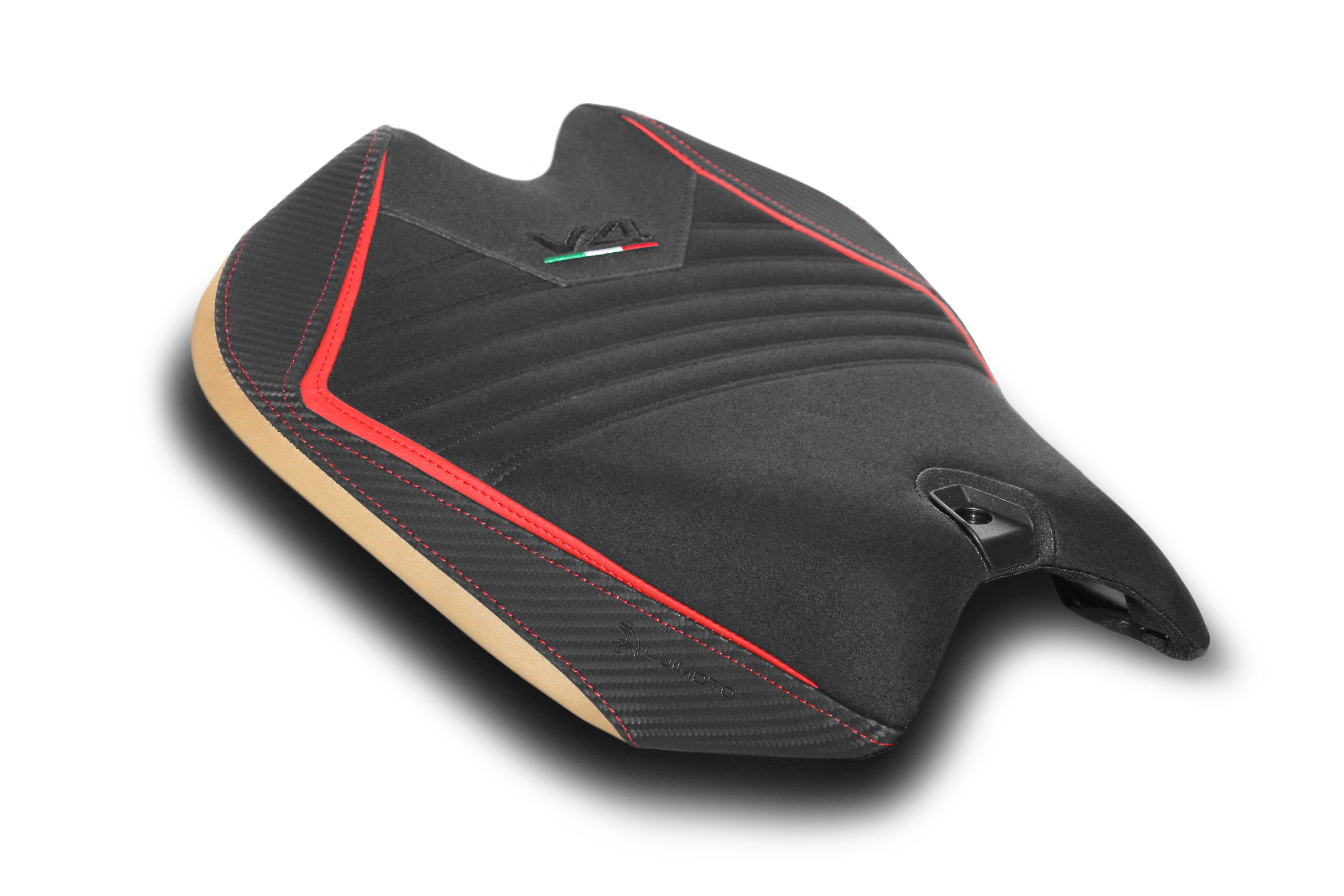 LUIMOTO CORSA VELOCE Rider Seat Cover for DUCATI PANIGALE V4 (2025+) LUIMOTO CORSA VELOCE Rider Seat Cover for DUCATI PANIGALE V4 (2025+)
